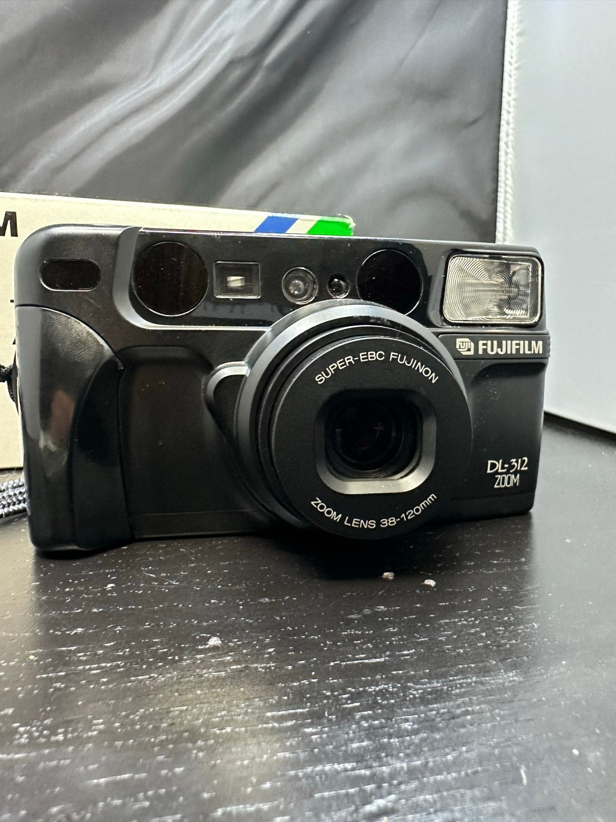 Fujifilm DL-312 Zoom analoge camera compleet in doos, S, Compact, Ophalen of Verzenden, Zo goed als nieuw