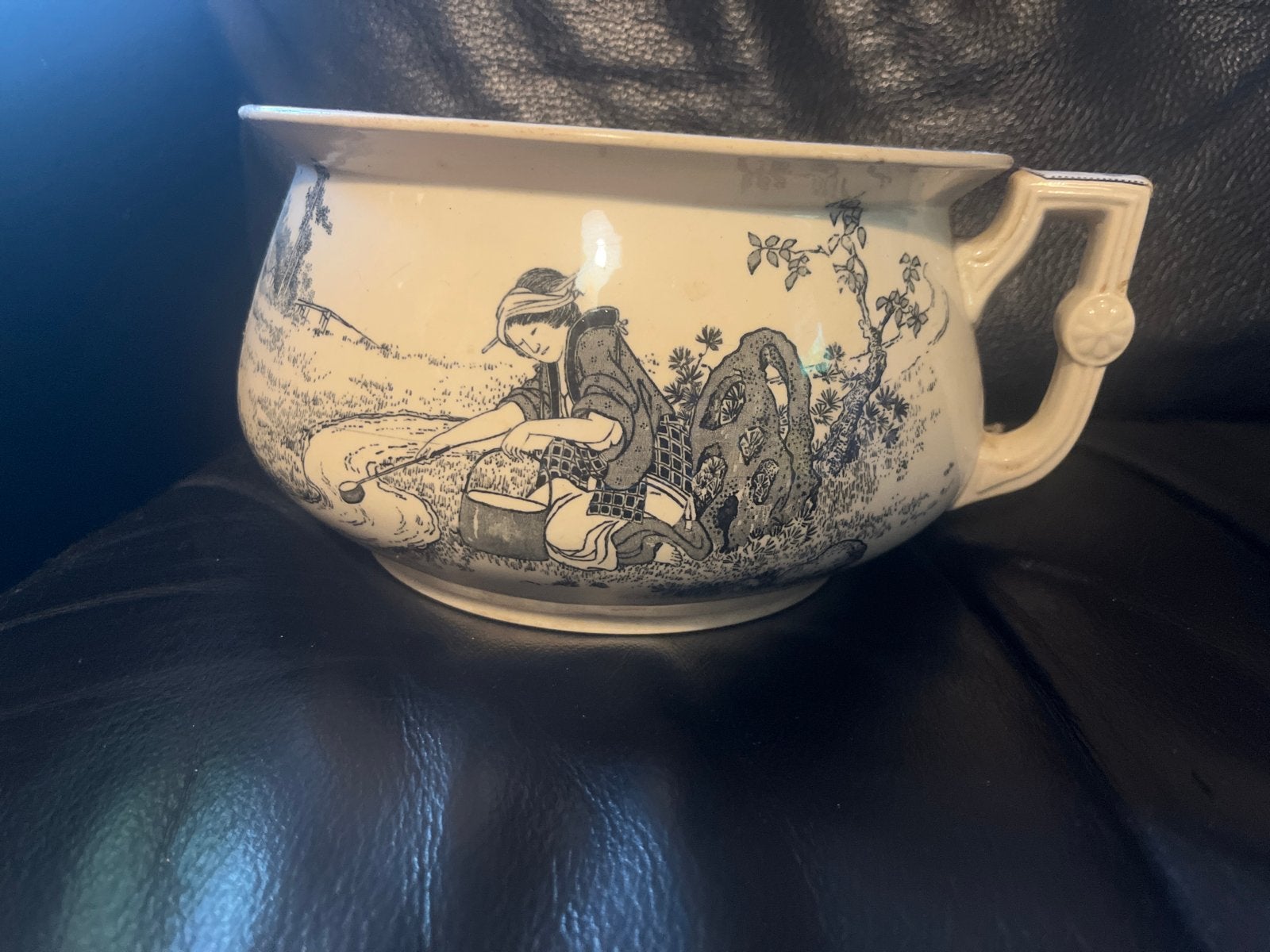 Antieke Tonquin Brownfield & Sons Pispot, Ophalen of Verzenden