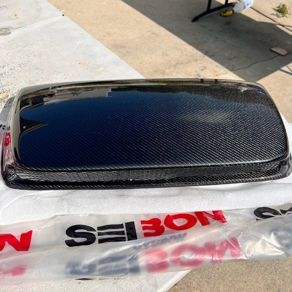 Seibon Carbon STI style luchthapper scoop - WRX + STi 03-05, Ophalen of Verzenden