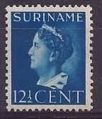 Suriname NVPH Nr 244 postfris Koningin Wilhelmina 1946, Ophalen of Verzenden, Postfris