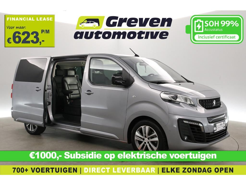 Peugeot e-Traveller 75 kWh Business Standard | Snelladen | S, Auto's, Peugeot, 136 pk, Gebruikt, Overige carrosserieën, 7 stoelen