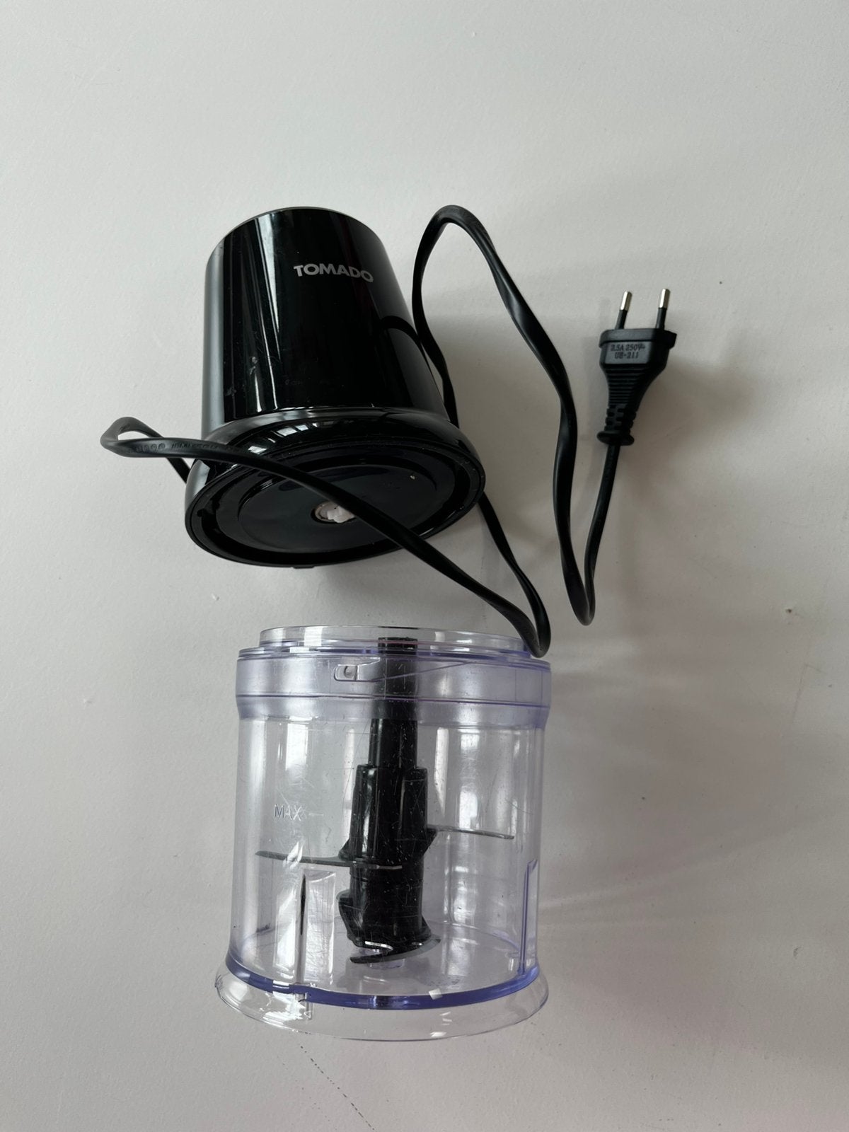 Te koop: Tomado kleine blender voor baby hapjes, Ophalen of Verzenden, Zo goed als nieuw, Blender