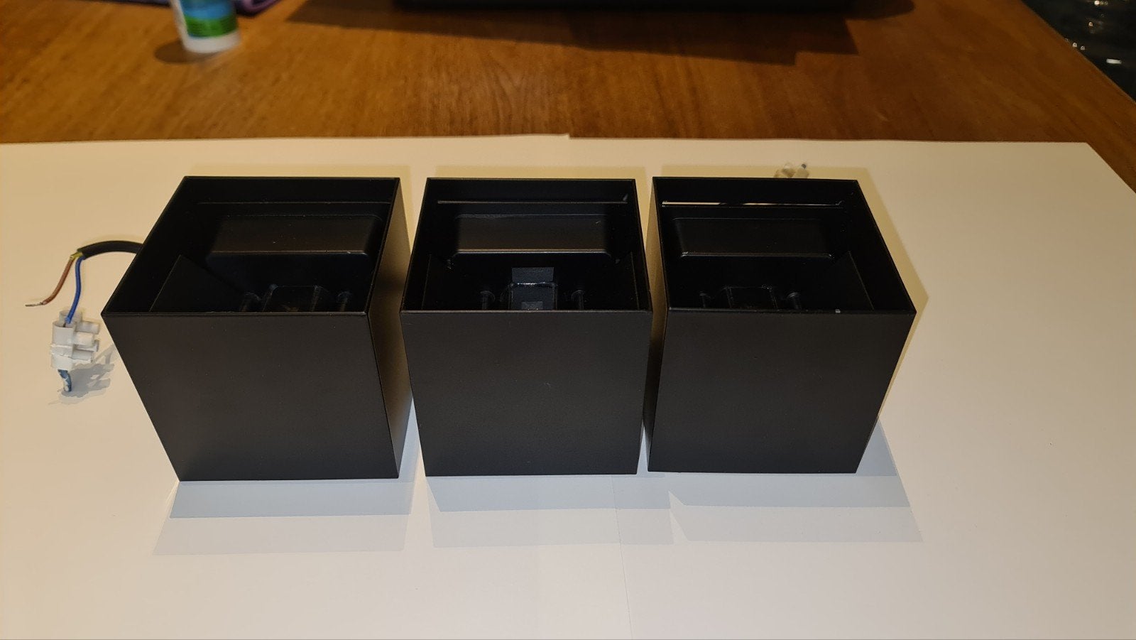 cube buitenverlichting led, Tuin en Terras, Ophalen, Minder dan 50 watt, Wandlamp, Netvoeding