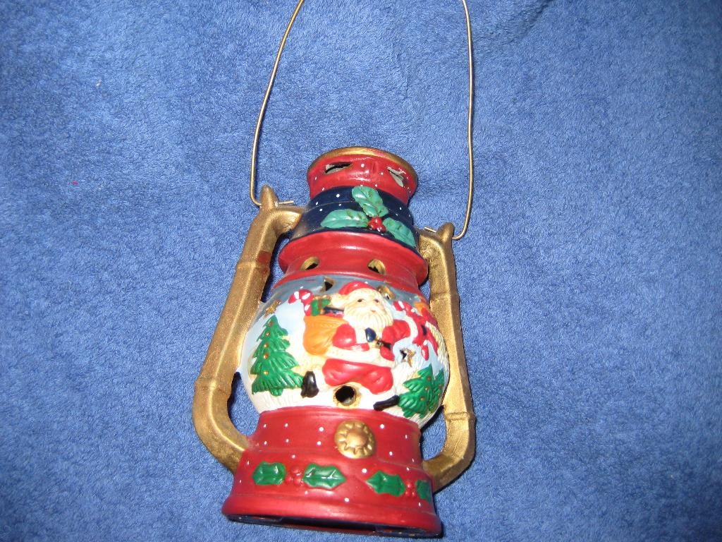 Windlicht lantaarn, kan opgehangen worden, Ophalen of Verzenden, Zo goed als nieuw, Feestartikel, Kerst of Sinterklaas