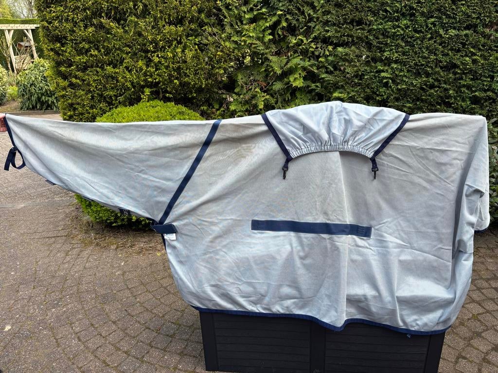 Bucas vliegendeken Buzz Off 5’6, Dieren en Toebehoren, Paarden en Pony's | Dekens en Dekjes, Bucas, Gebruikt, Vliegendeken, Ophalen of Verzenden