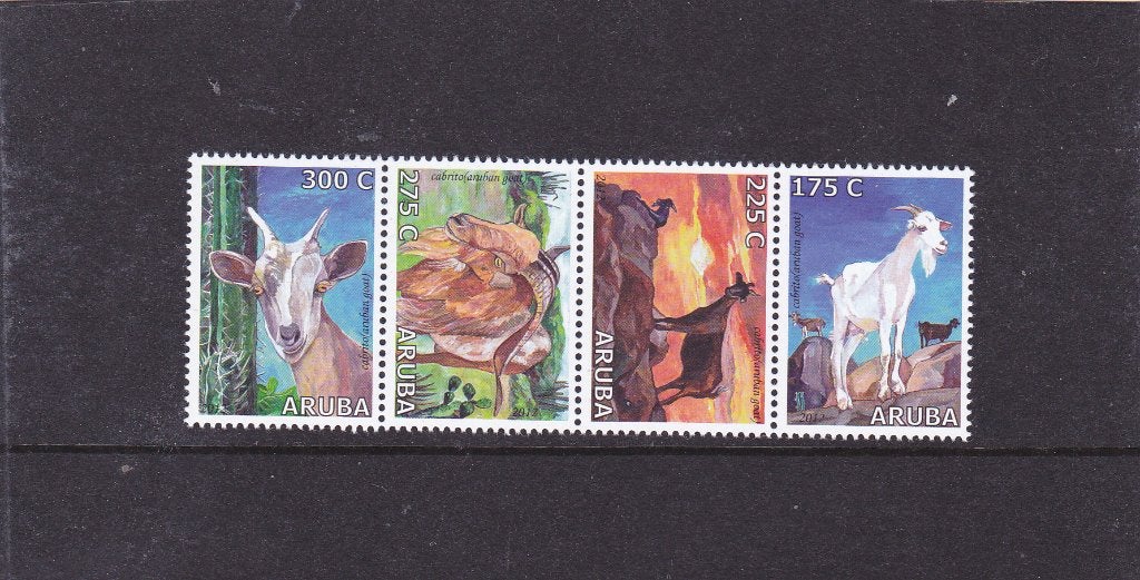 Aruba 594/97 Geiten 2012 (137), Verzenden, Postfris
