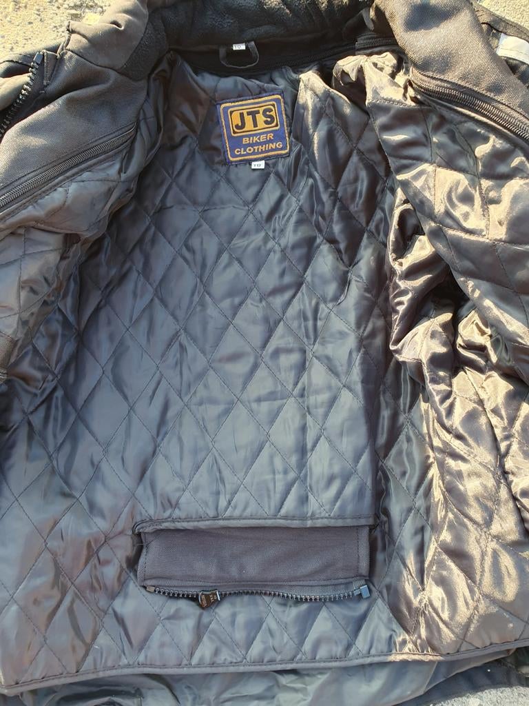 Moterjas JTS biker clothing, Motoren, Kleding | Motorkleding, Ophalen, Tweedehands, Jas | textiel, JTS