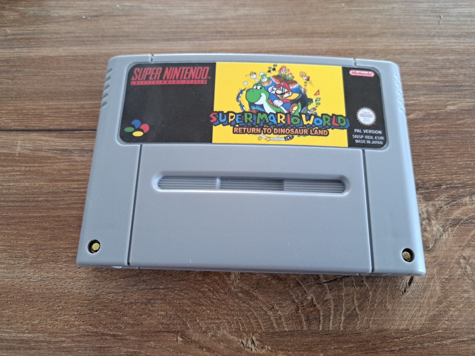 super Mario World - Return to Dinosaur Land - Super Nintendo, Spelcomputers en Games, 1 speler, Ophalen of Verzenden, Zo goed als nieuw