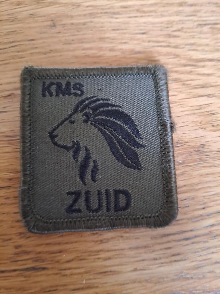 KMS borst embleem, Ophalen of Verzenden, Nvt, Nederland, Embleem of Badge