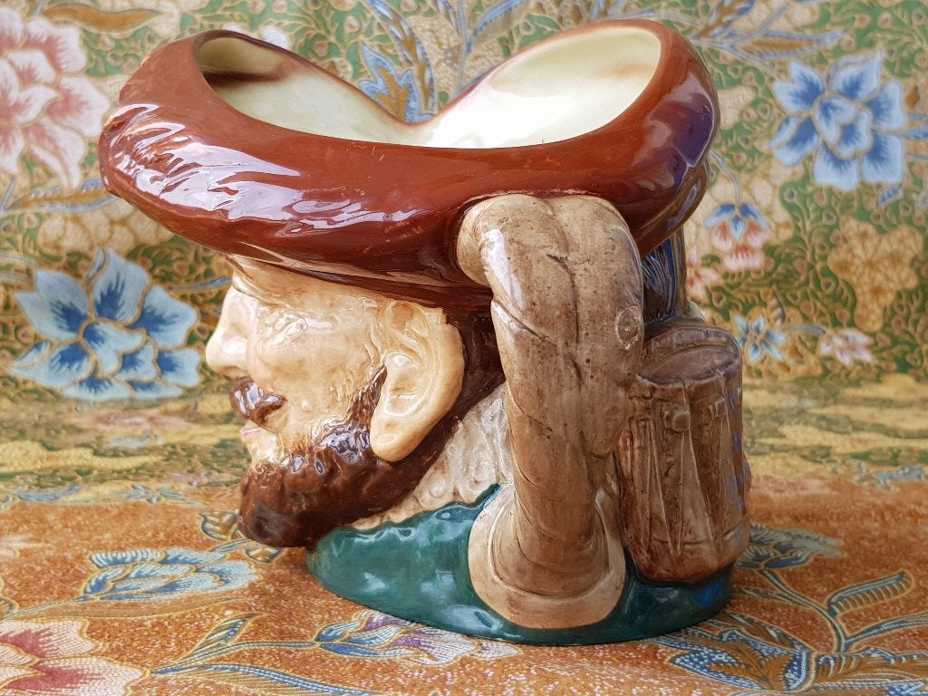 Drake mooie grote oude Engelse Toby jug van Royal Doulton., Antiek en Kunst, Ophalen of Verzenden