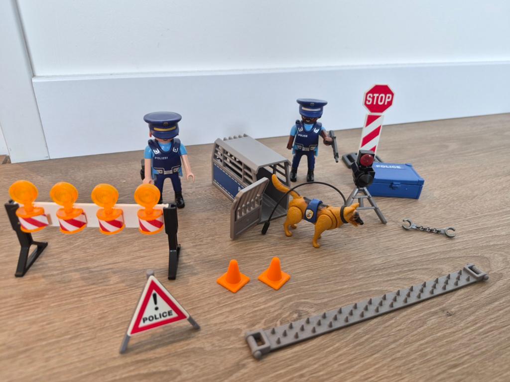 Playmobil City Action Politie Barricade (6924), Ophalen of Verzenden, Jongen of Meisje