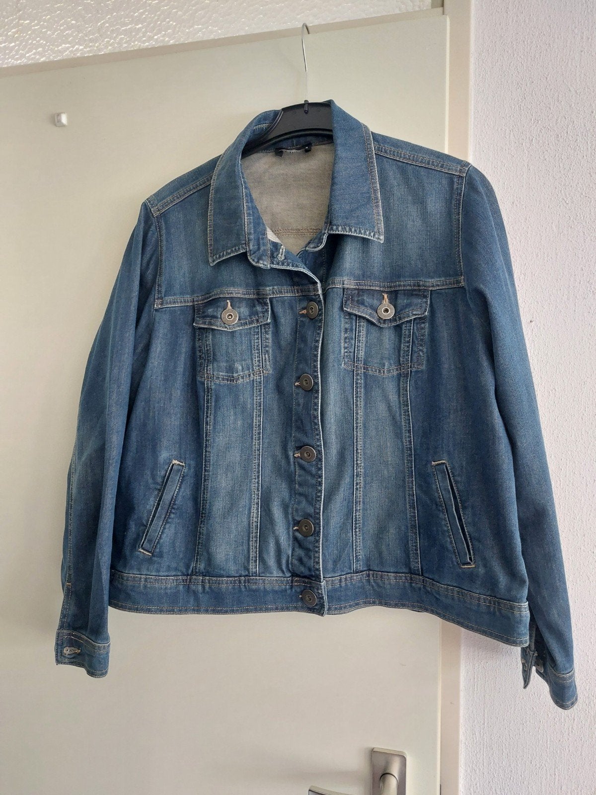 X-TWO spijkerjack in maat 2 (vergelijkbaar met XL), Blauw, Ophalen of Verzenden, X-TWO, Jas of Mantel