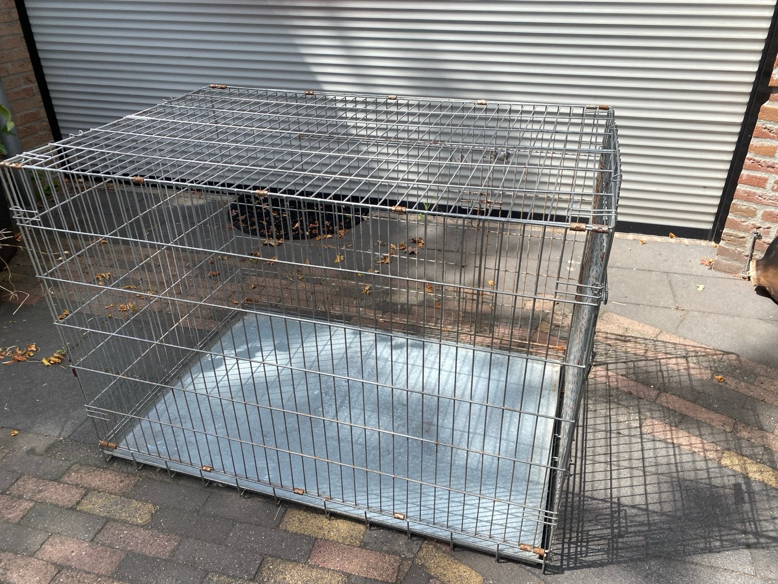 Grote ijzeren bench, Ophalen, Gebruikt