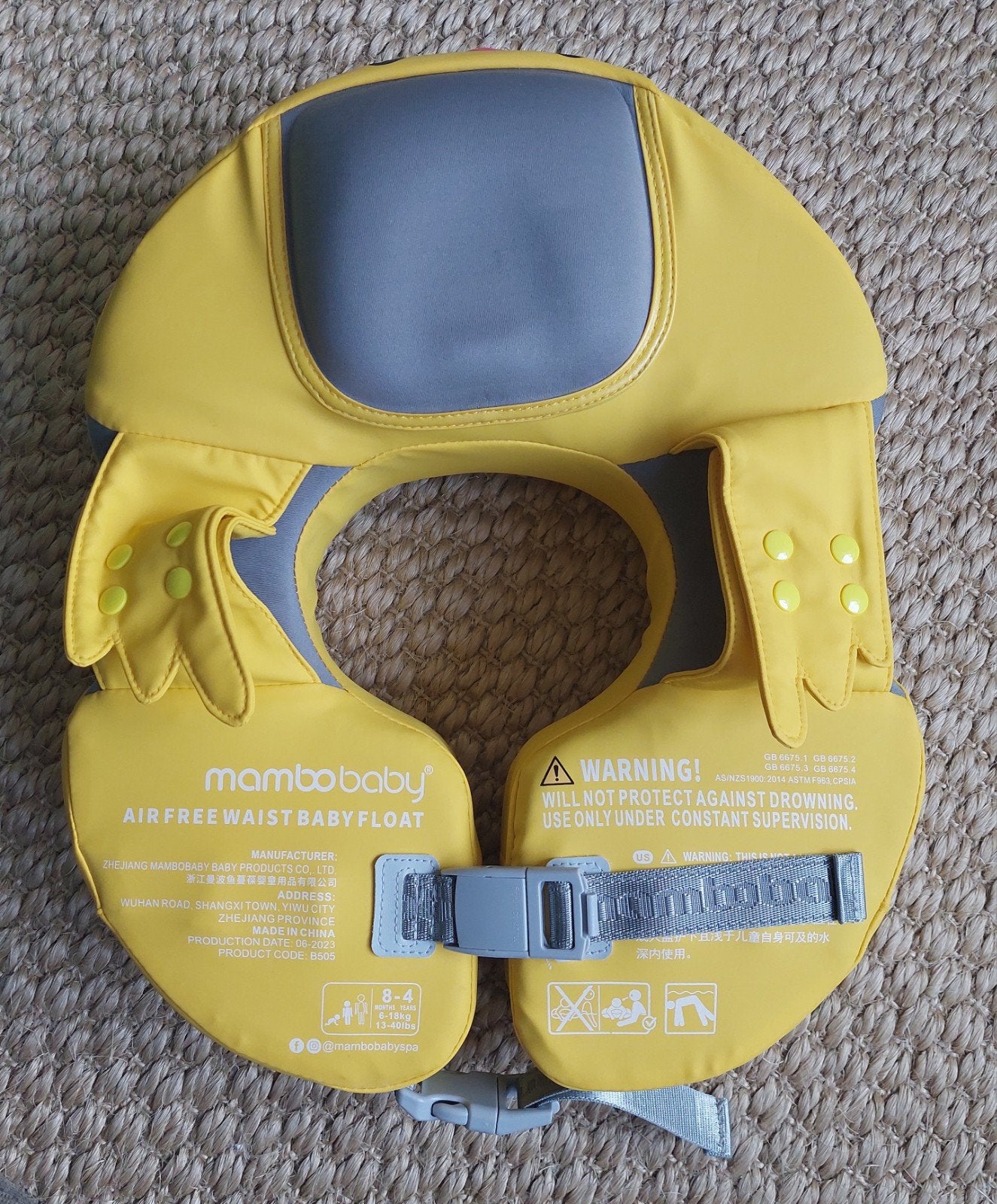 mambo baby float, Jongetje of Meisje, Ophalen of Verzenden, Zo goed als nieuw, Zwem-accessoire