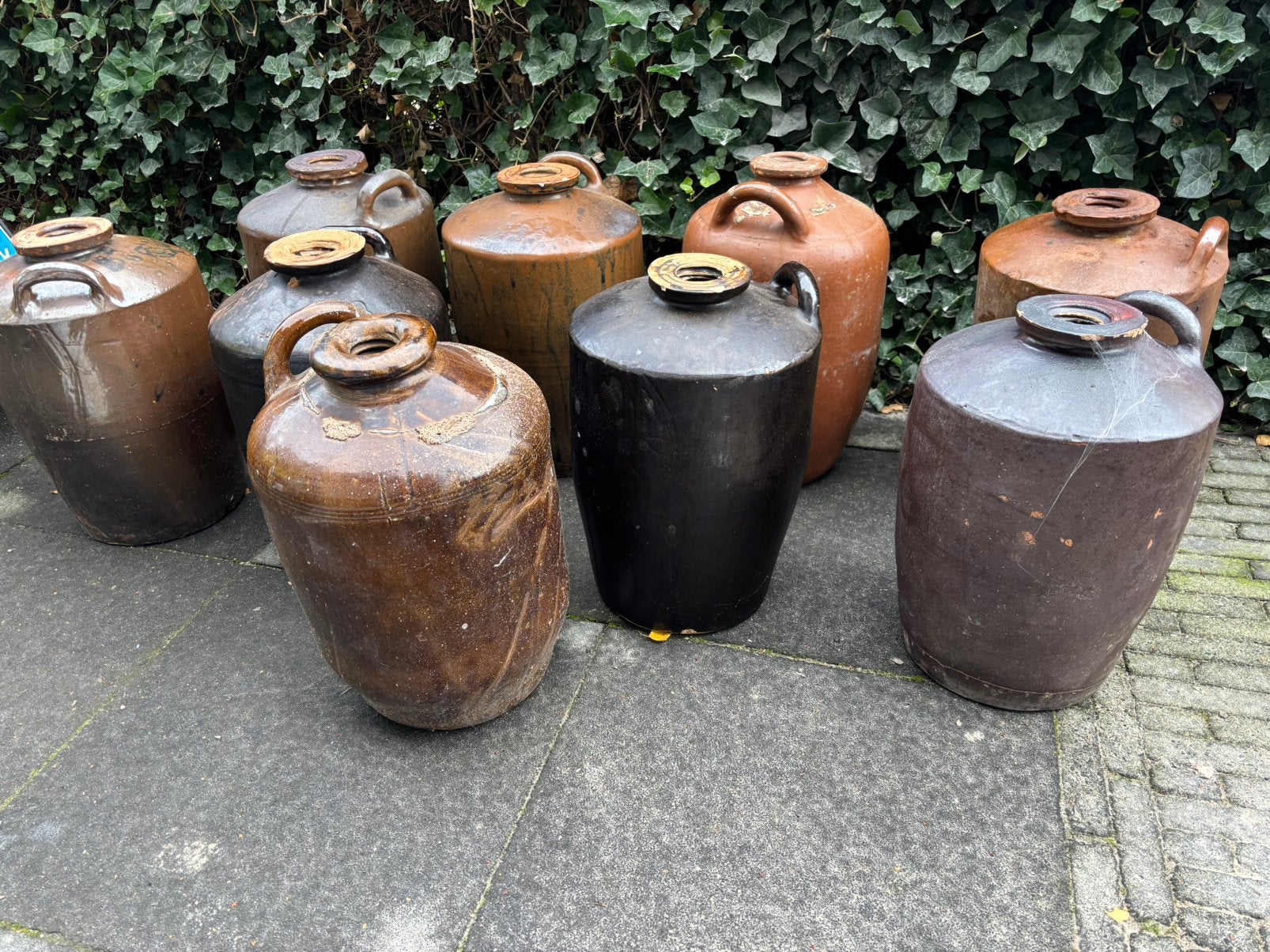 Oude antieke kruik kruiken potten pot, Ophalen