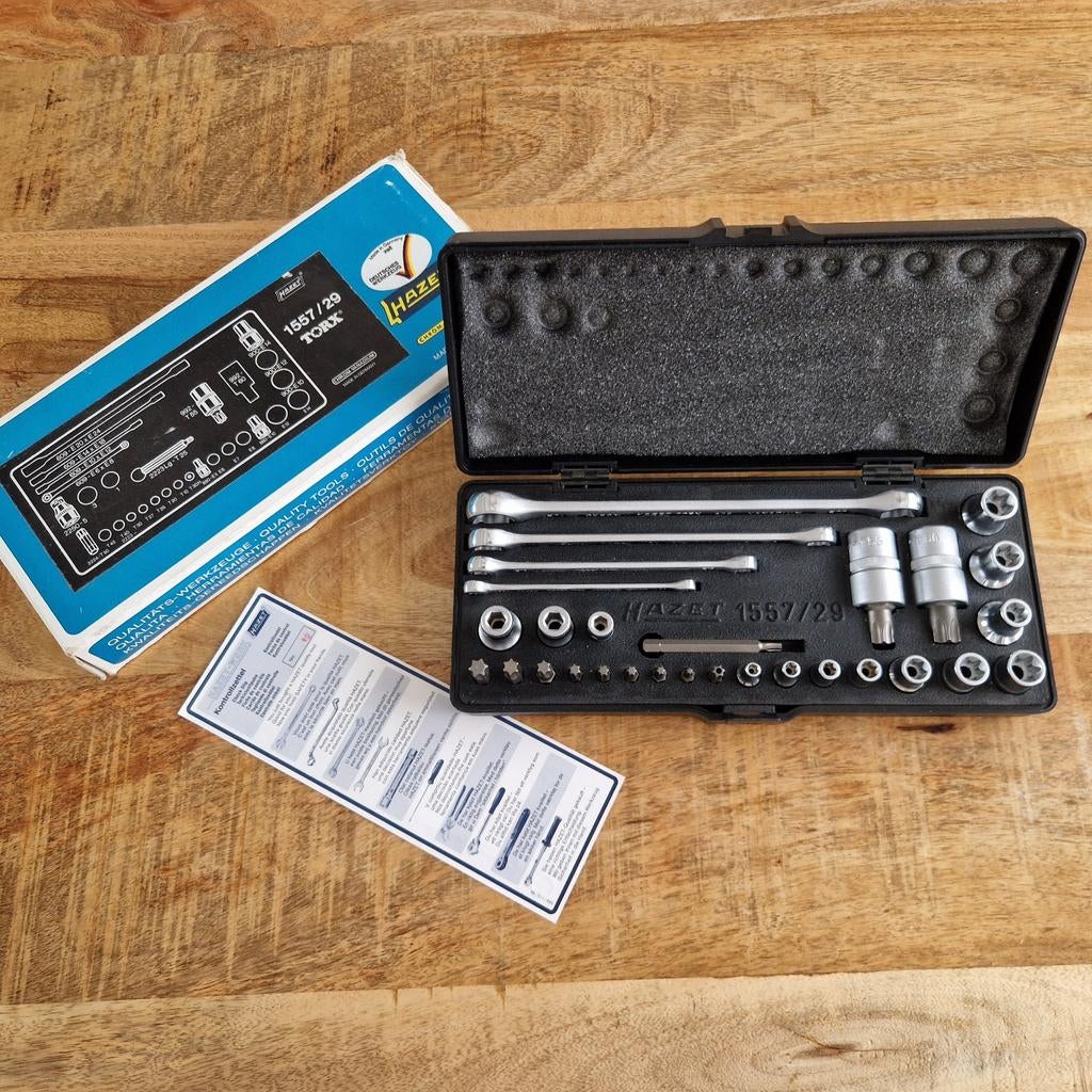 Hazet TORX set 29-delig (nieuwstaat), Ophalen of Verzenden, Zo goed als nieuw