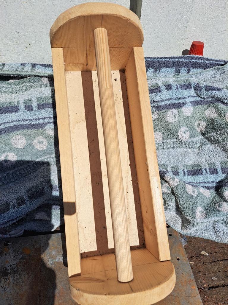 Te koop  houten  bakje, Hobby en Vrije tijd, Schilderen, Ophalen, Zo goed als nieuw, Ezel