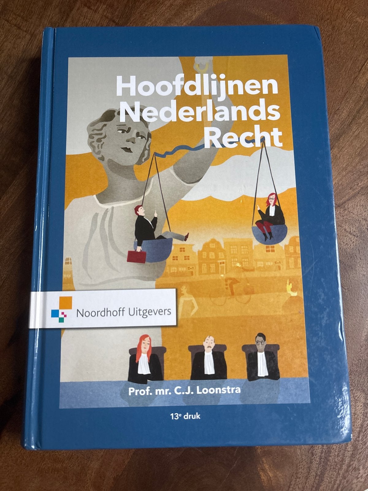 Hoofdlijnen Nederlands Recht - 13e druk, Ophalen of Verzenden, Gamma, Gelezen, HBO