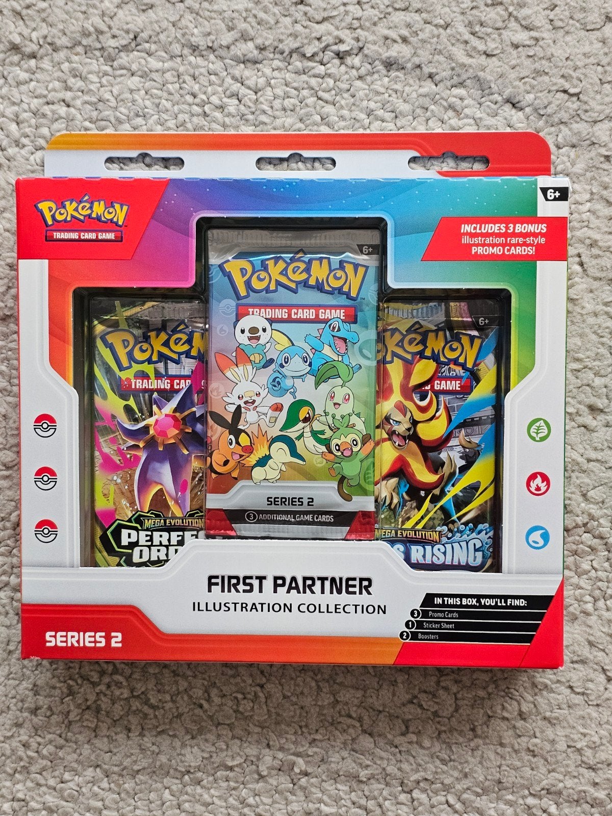 Pokémon TCG First Partner Illustration Collection Series 2, Ophalen of Verzenden, Nieuw, Overige typen