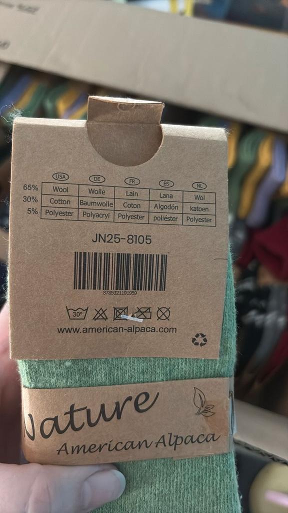 American alpaca wollen sokken partij, Kleding | Dames, Sokken en Kousen, Sokken en Kniesokken, Nieuw, Overige maten, Ophalen of Verzenden