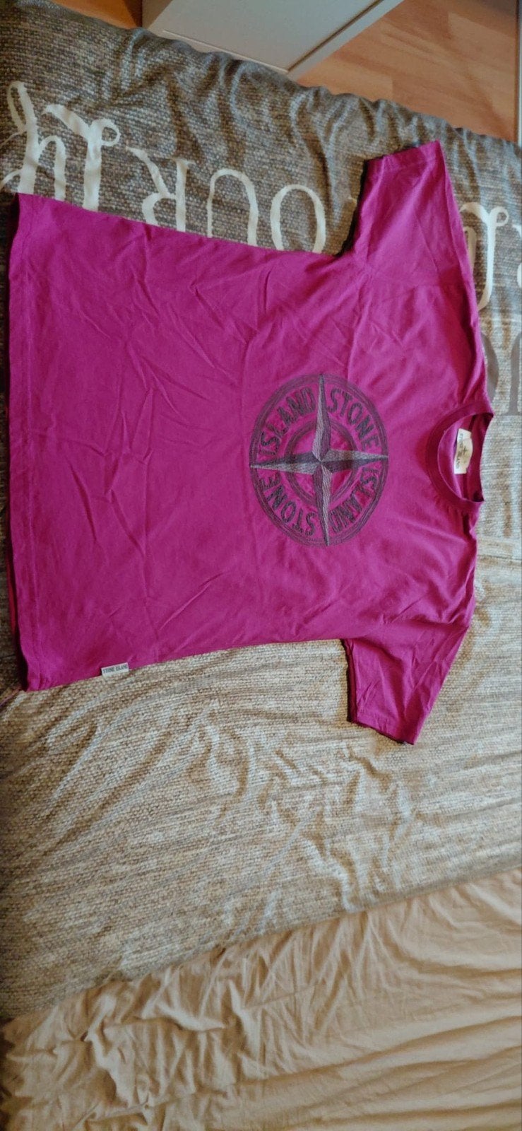 stone island shirts  paars maat l zwart maat m, Ophalen of Verzenden, Zo goed als nieuw, Zwart