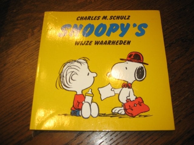 charle m. schulz / snoopy's wijze waarheden, Boeken, Eén stripboek, Ophalen of Verzenden, Zo goed als nieuw