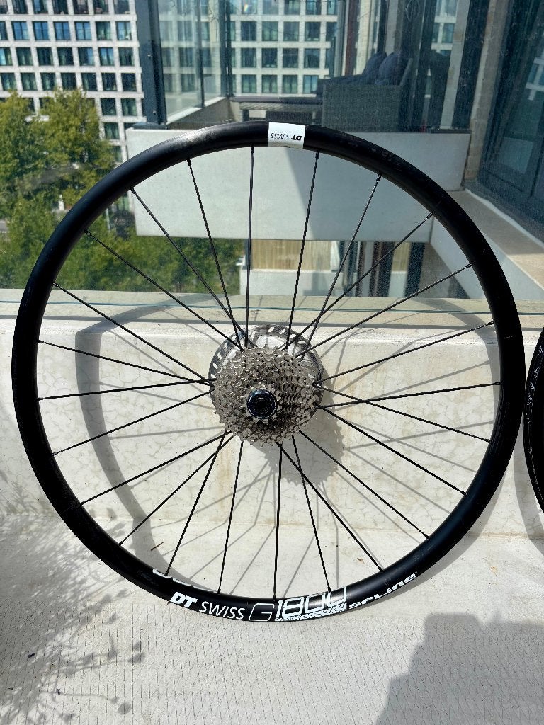 DT Swiss G1800 complete (gravel) wielset, Wiel, Gebruikt, DT Swiss, Ophalen of Verzenden
