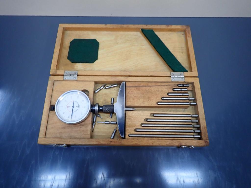 Dieptemeter / binnenmeter 100mm, Niet ingevuld, Gebruikt, Afstand, Niet ingevuld