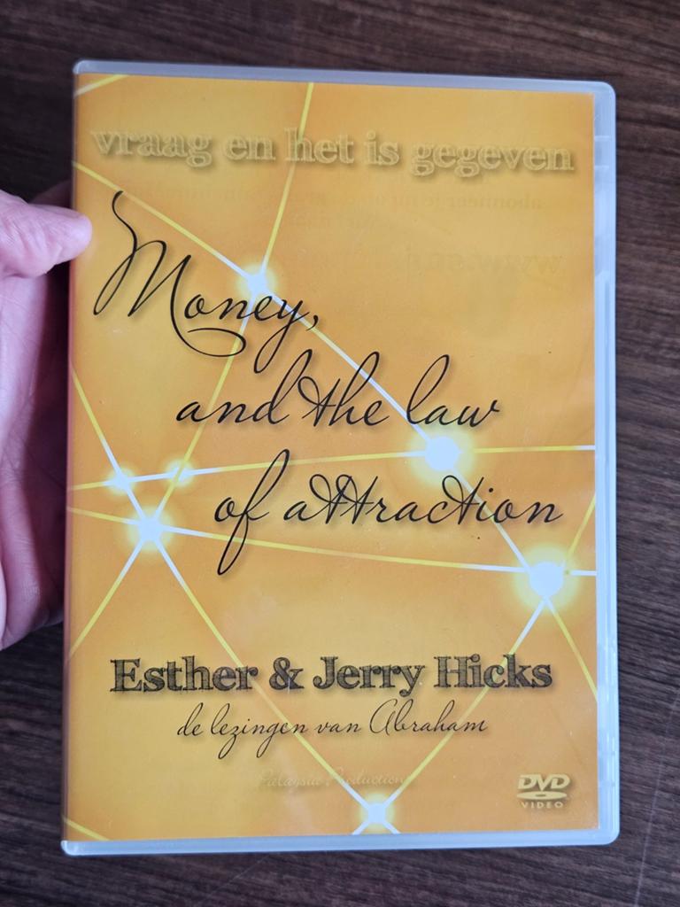 DVD Money and the law of attraction Esther & Jerry Hicks, Alle leeftijden, Ophalen of Verzenden, Gebruikt