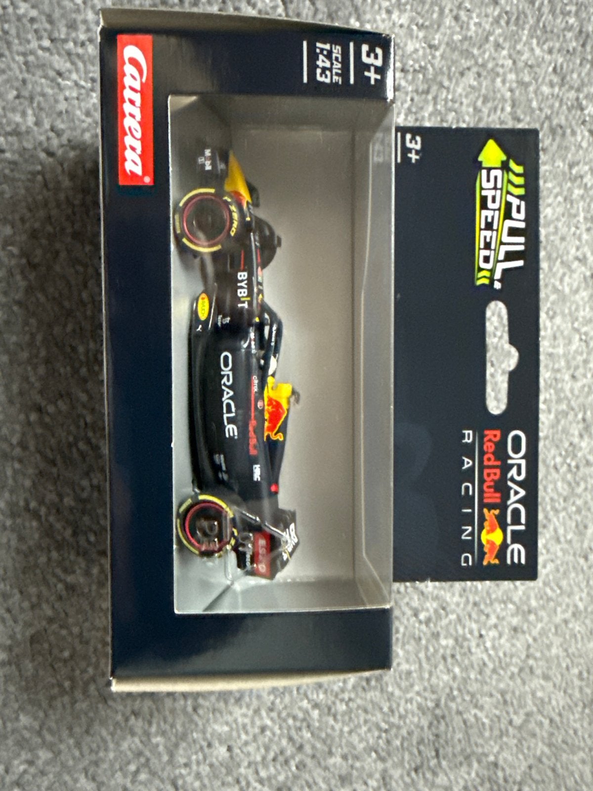 Red Bull Racing F1 Miniatuur Auto 1:43 Carrera Pull Speed, Ophalen of Verzenden, Nieuw, Auto, Overige merken