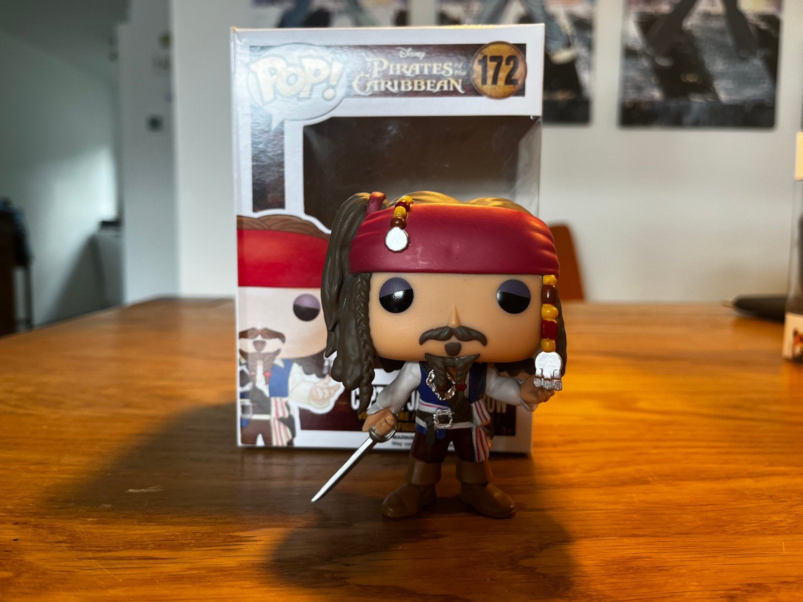 Funko Pop: Pirates of the Caribbean. Nr. 172 (Jack Sparrow), Ophalen of Verzenden, Zo goed als nieuw