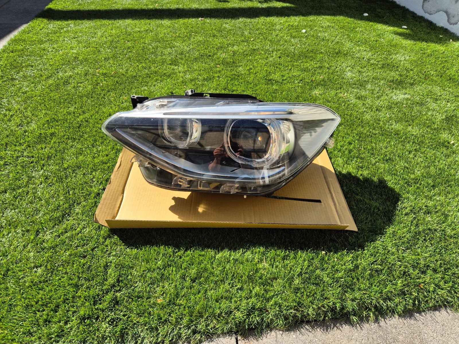 BMW Koplamp Links (Zonder Verlichting), Auto-onderdelen, Ophalen, Gebruikt, BMW