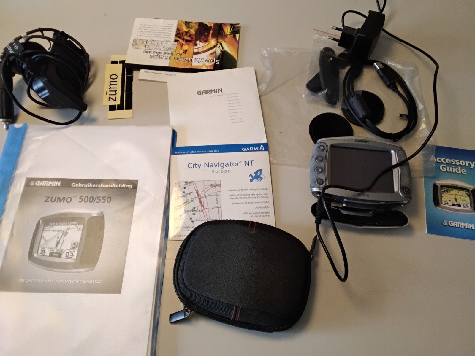 Garmin Zumo GPS navigatieset, Motoren, Ophalen of Verzenden, Gebruikt
