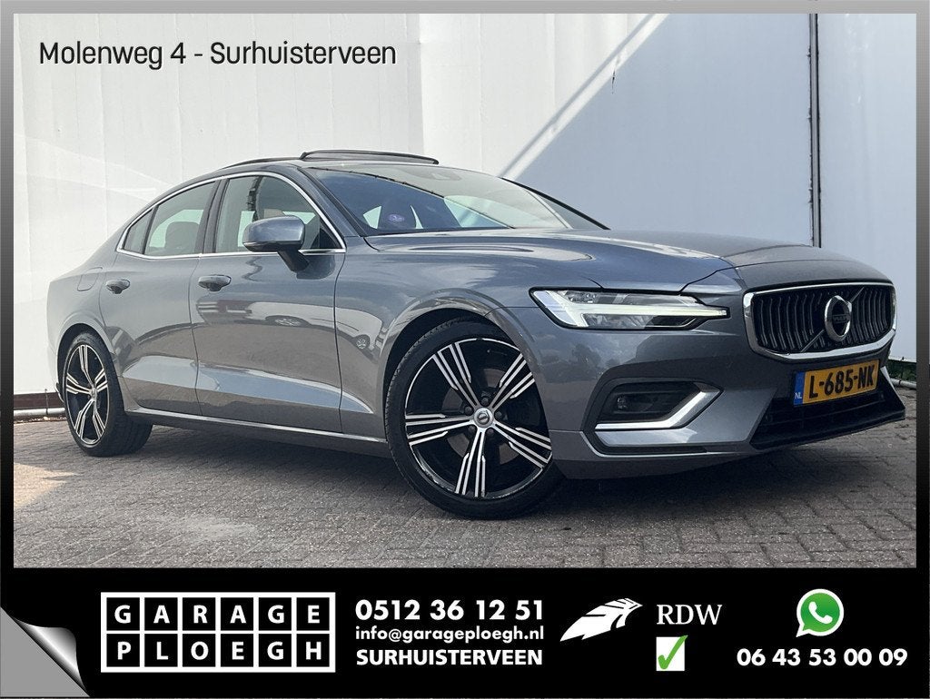 Volvo S60 2.0 B3 Inscription Pano Harman/Kardon Leer Stoel/S, Auto's, Volvo, Euro 6, 4 cilinders, S60, Bedrijf