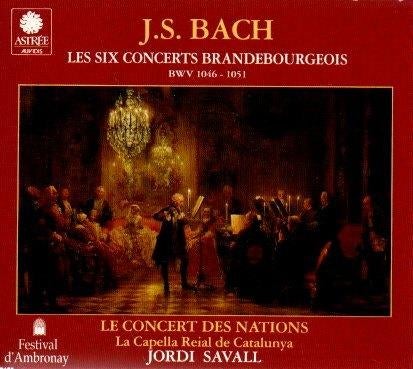Bach: Brandenburgse Concerten 1-6 / Jordi Savall -2cds, Ophalen of Verzenden, Barok, Zo goed als nieuw, Orkest of Ballet