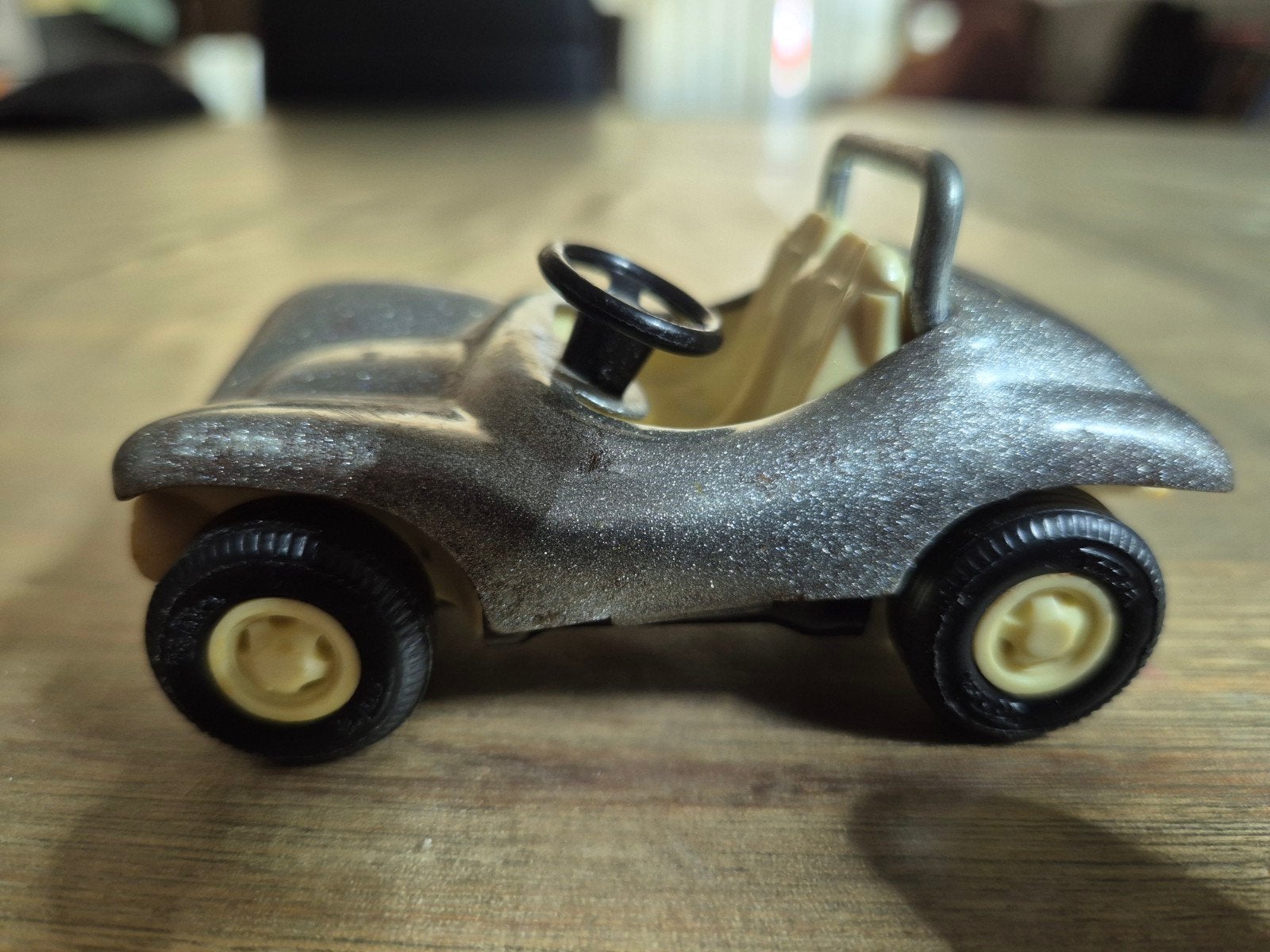Vintage Tonka speelgoedauto - Zilveren buggy, Ophalen of Verzenden, Gebruikt