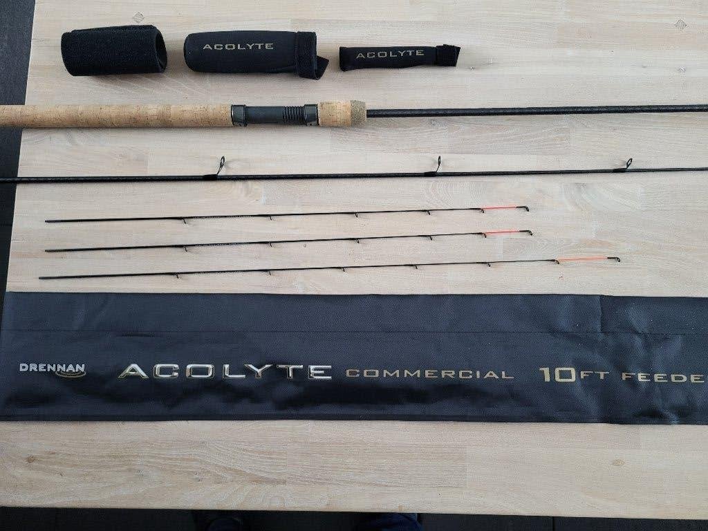 Drennan Acolyte Commercial 10ft  3.05 m, Ophalen of Verzenden, Zo goed als nieuw, Werphengel