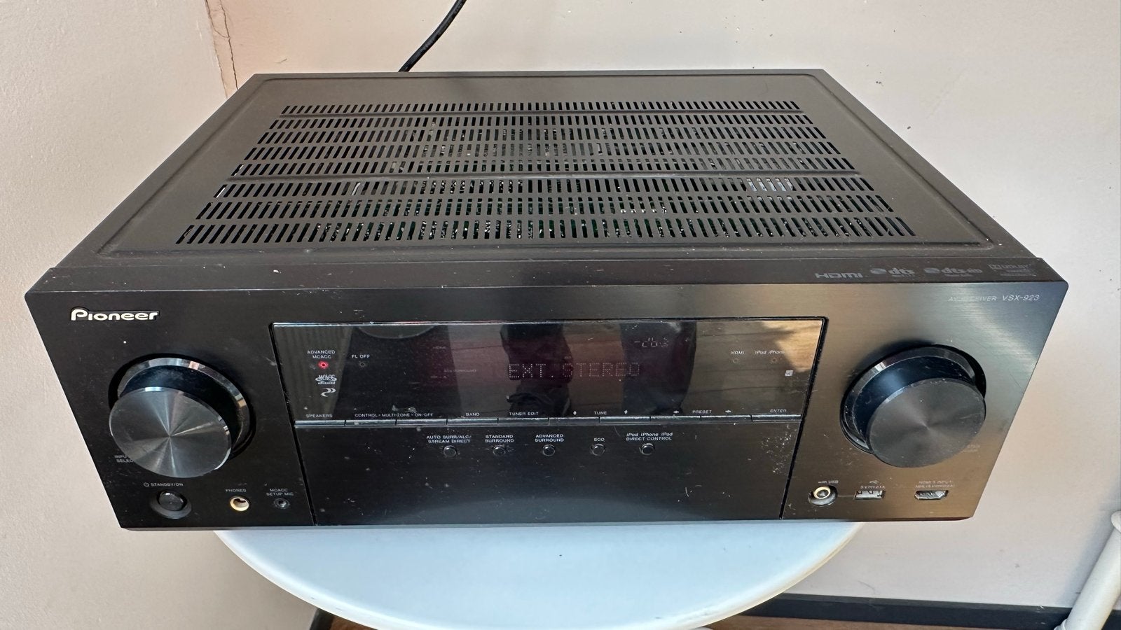 Pioneer VSX-923 AV Receiver - 7.1 Surround Sound, Ophalen, Gebruikt, Pioneer, 120 watt of meer