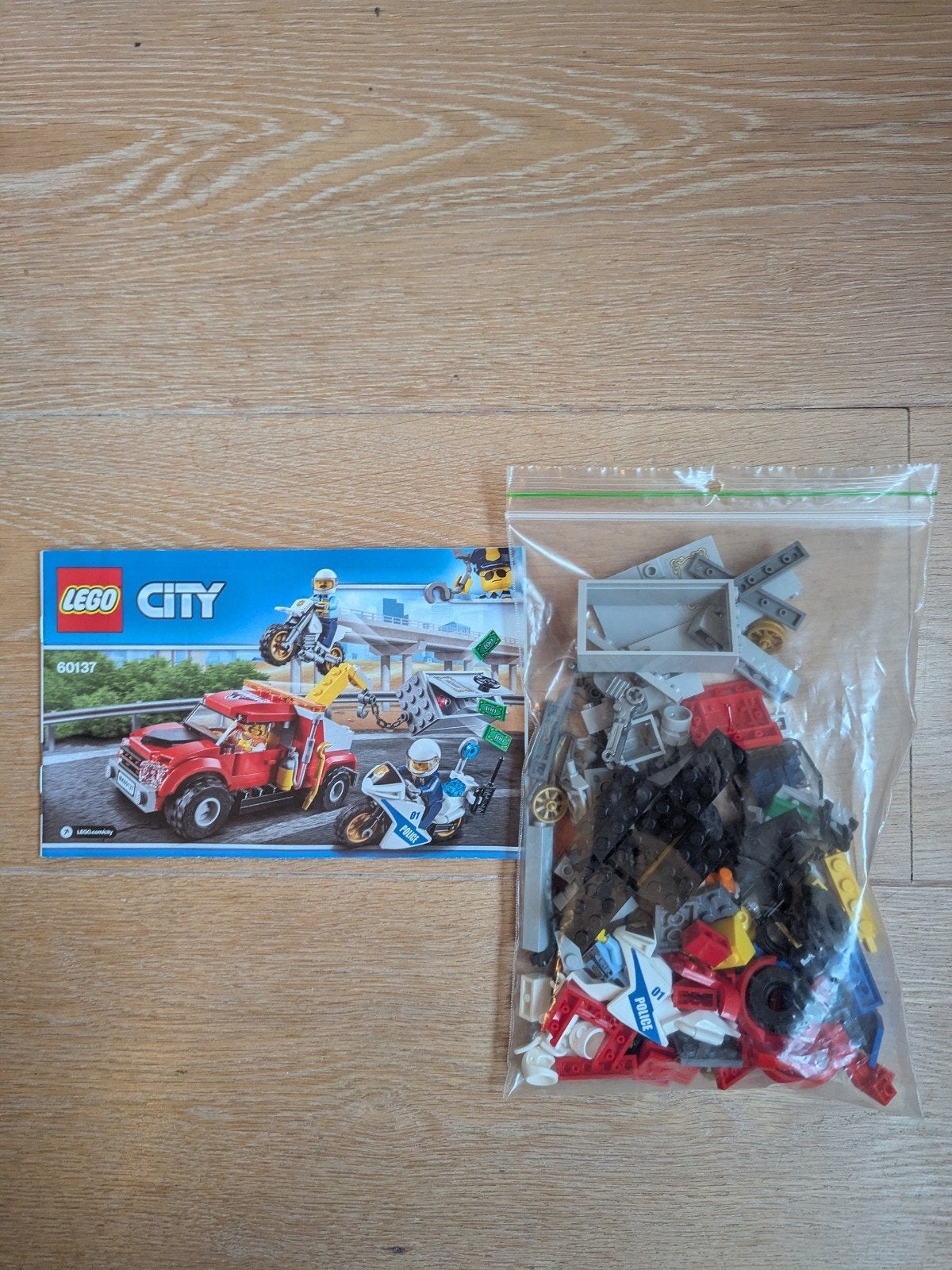 Lego City Sleeptruck probleem 60137, Lego, Inclusief instructies, Ophalen of Verzenden, Complete set