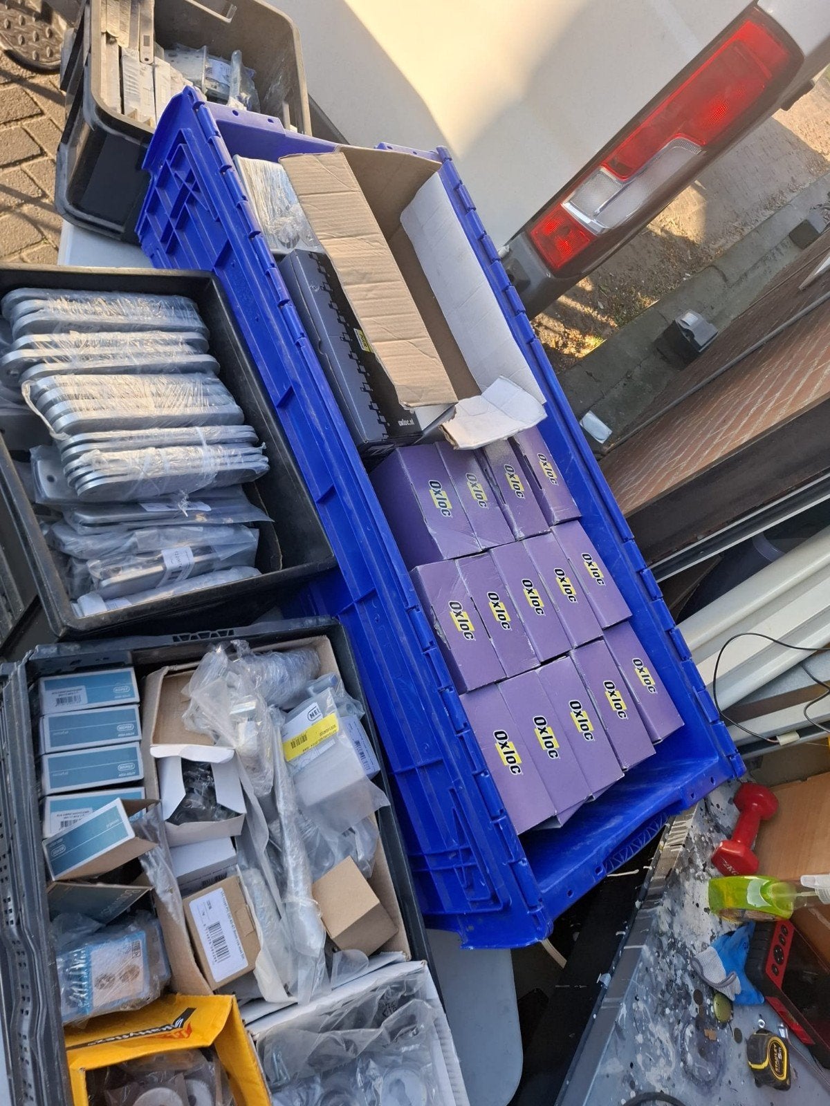 Diverse deurbeslag en sloten - Nieuw in verpakking, Ophalen, Nieuw, Slot