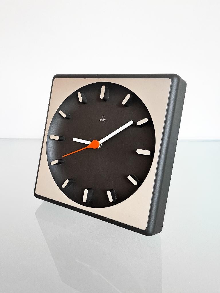 Vintage Aachen Bauhaus wandklok, Ophalen of Verzenden, Gebruikt, Wandklok