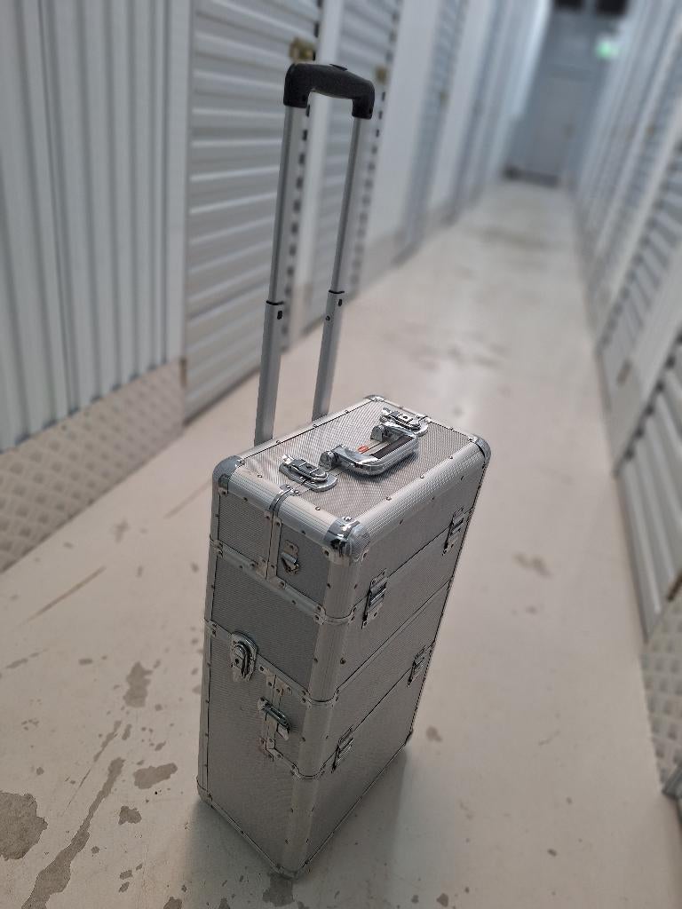 Aluminium trolley, Hobby en Vrije tijd, Ophalen, Overige thema's, Metaal, Zo goed als nieuw
