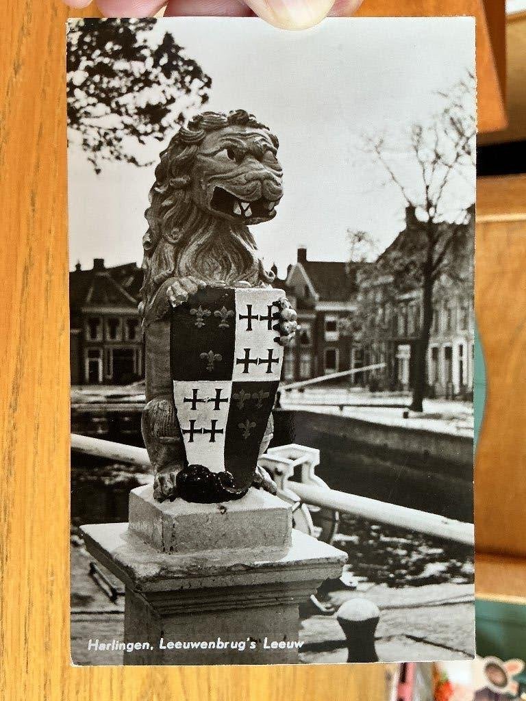 Harlingen, Ophalen of Verzenden, 1940 tot 1960, Gelopen, Friesland