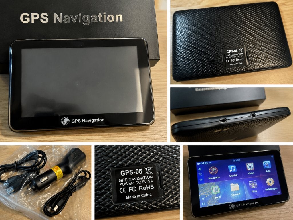 Nieuwe 7" GPS Navigatie – Auto Navigatiesysteem – Compleet, Ophalen of Verzenden, Nieuw, Algemeen