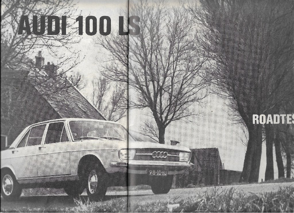 Roadtest AUDI 100 LS, Autovisie 1969., Nieuw, Ophalen of Verzenden, Audi, Autovisie