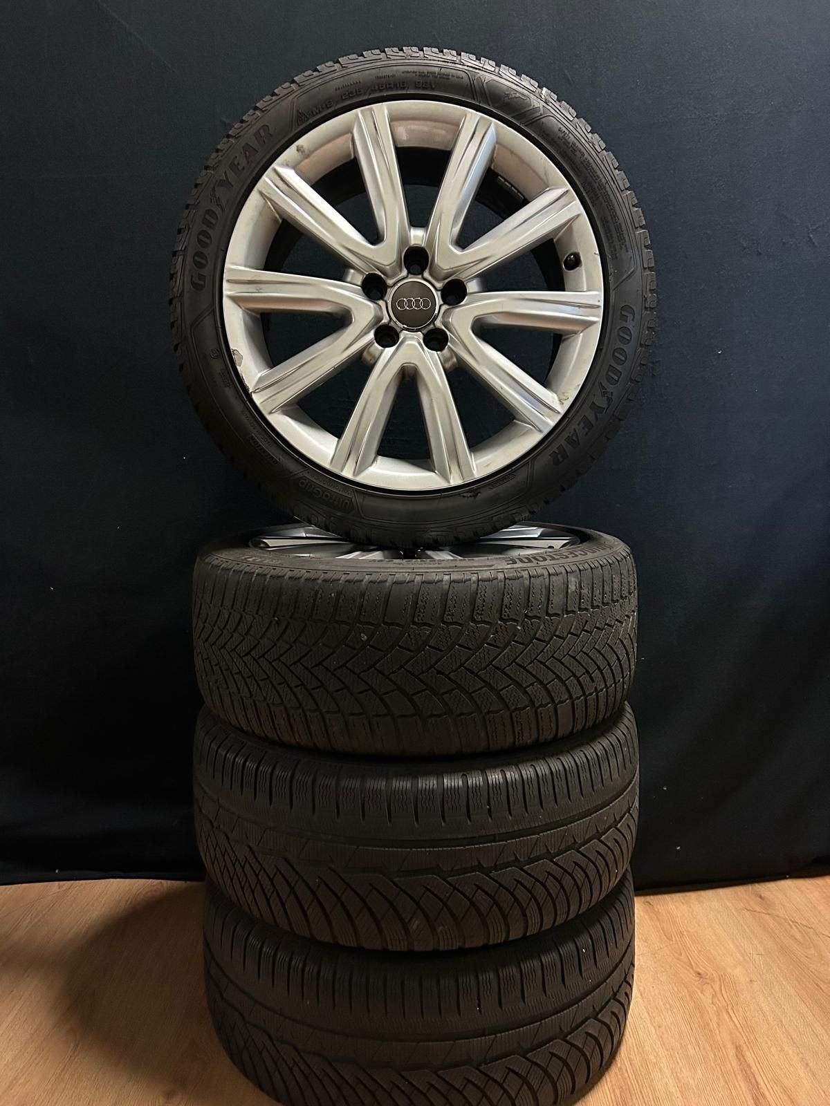 Originele Audi A6 velgenset 18INCH + Winterbanden, Auto-onderdelen, Ophalen, Gebruikt, -, -