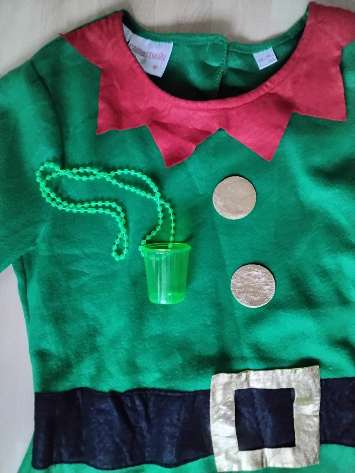 kerstjurk Elfje 40, Maat 38/40 (M), Overige typen, Chrismas, Ophalen of Verzenden