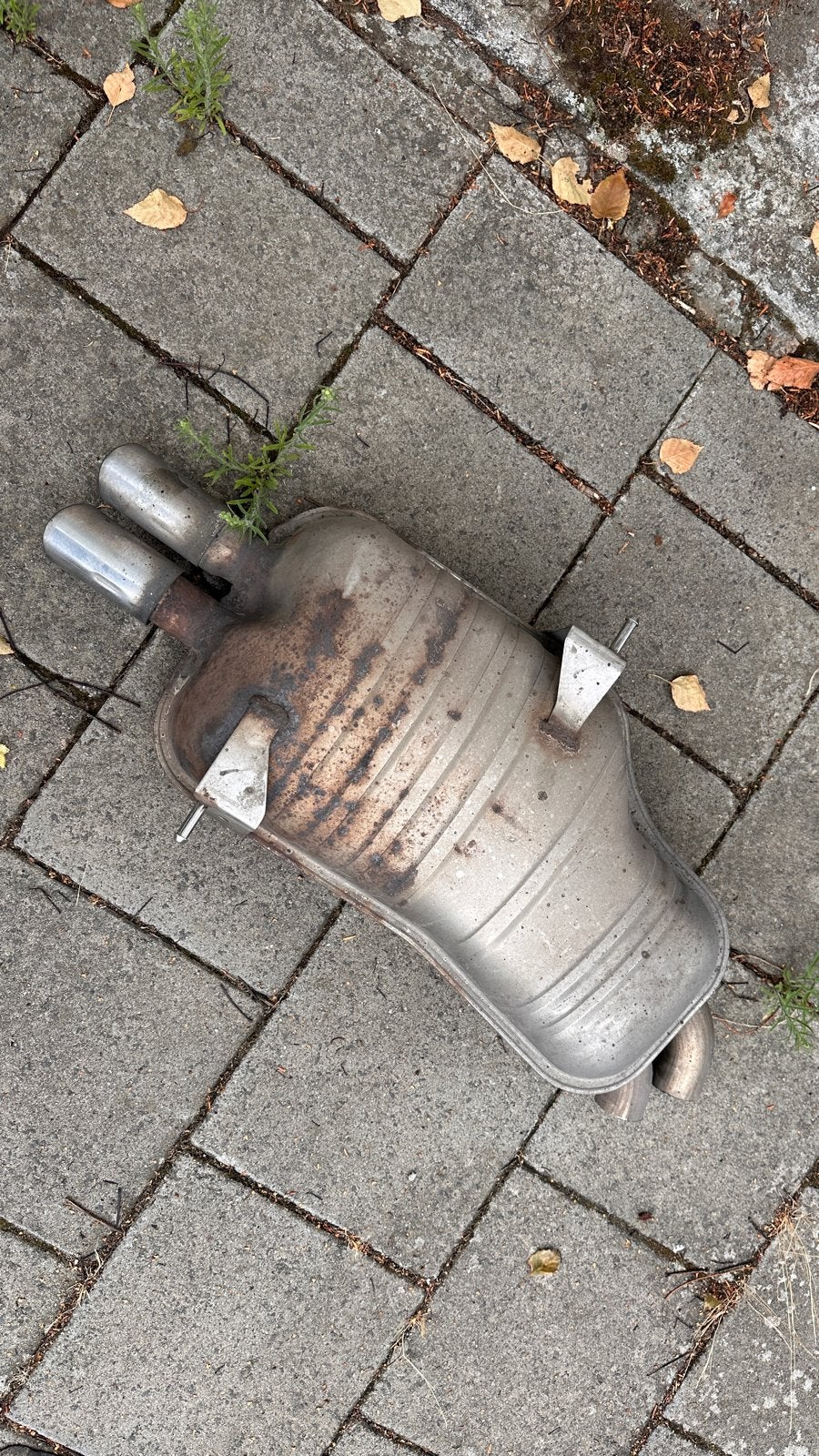 BMW E46 M54 Einddemper Uitlaat, Auto-onderdelen, Ophalen, Gebruikt, BMW