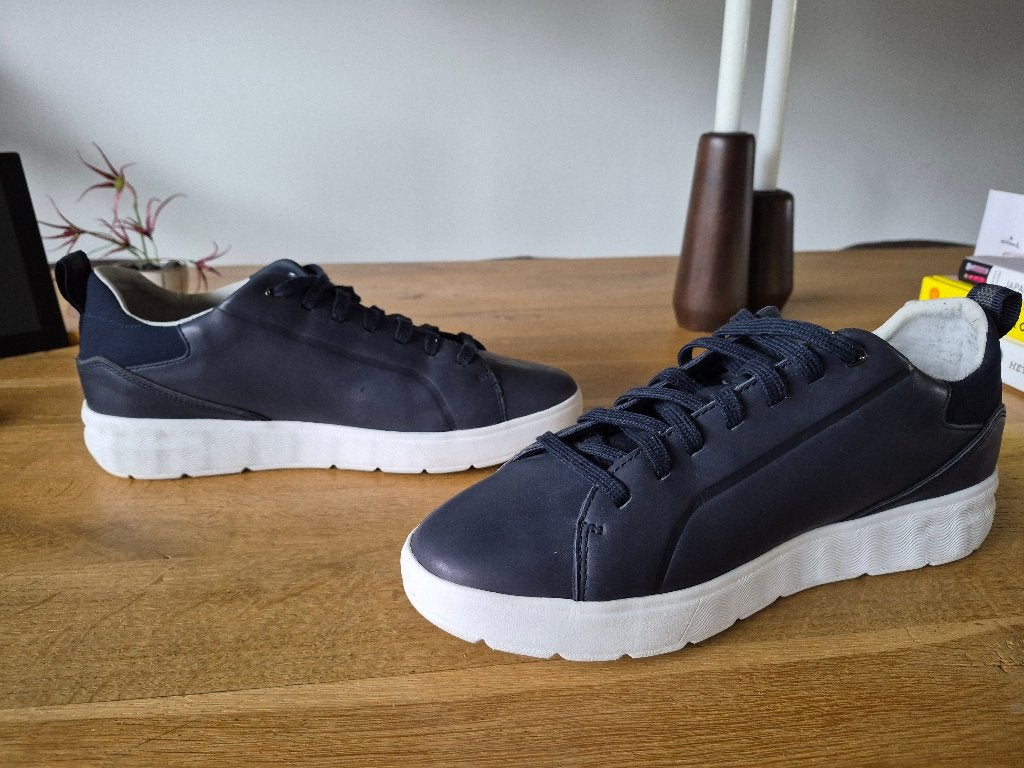 GEOX Heren Respira Sneakers Blauw Maat 43, Kleding | Heren, Schoenen, Blauw, Ophalen of Verzenden, Geox, Sneakers of Gympen