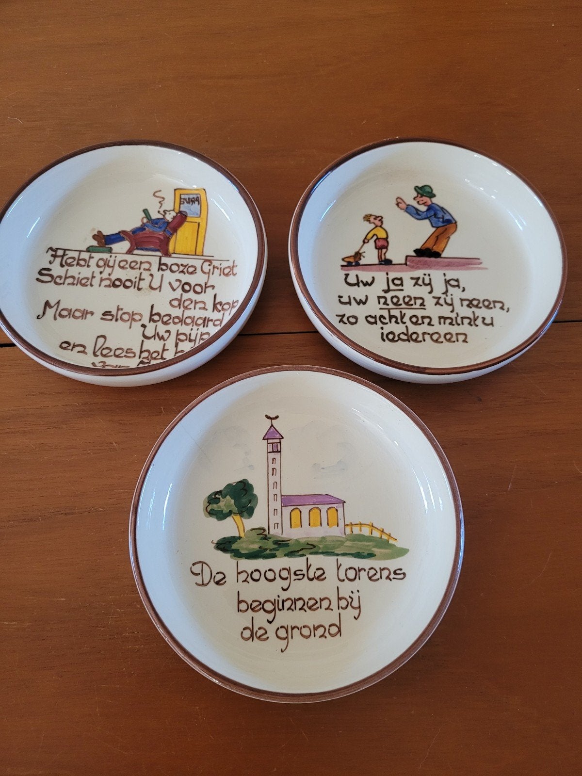Wandbordje Vlieguut Soest Holland bordje spreuk spreukenbord, Ophalen of Verzenden